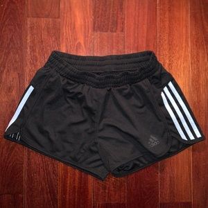 adidas Shorts - Adidas Women's Blue & Black Athletic Shorts adidas Shorts - Adidas Women's Blue & Black Athletic Shorts